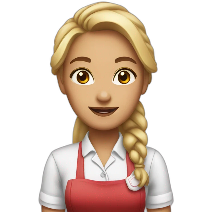 waitress emoji