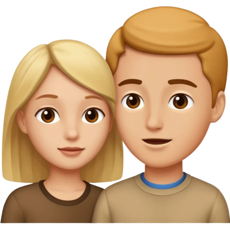 two people talking to eachother emoji