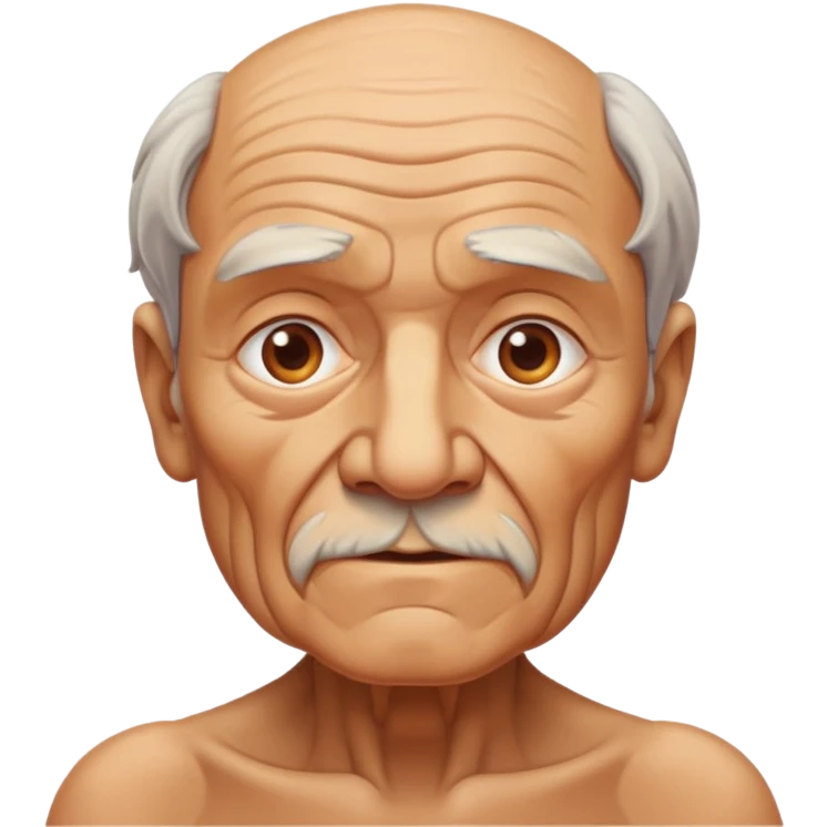 old man nude emoji
