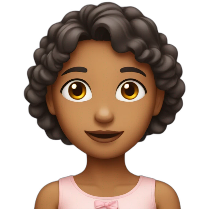 Girl in love emoji
