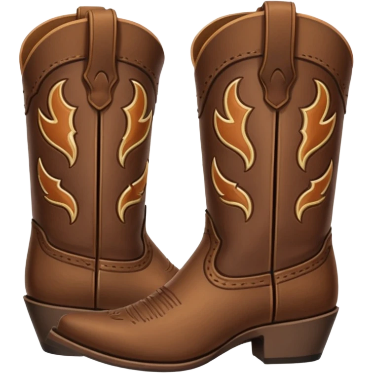 Western Cast cowboy boots emoji