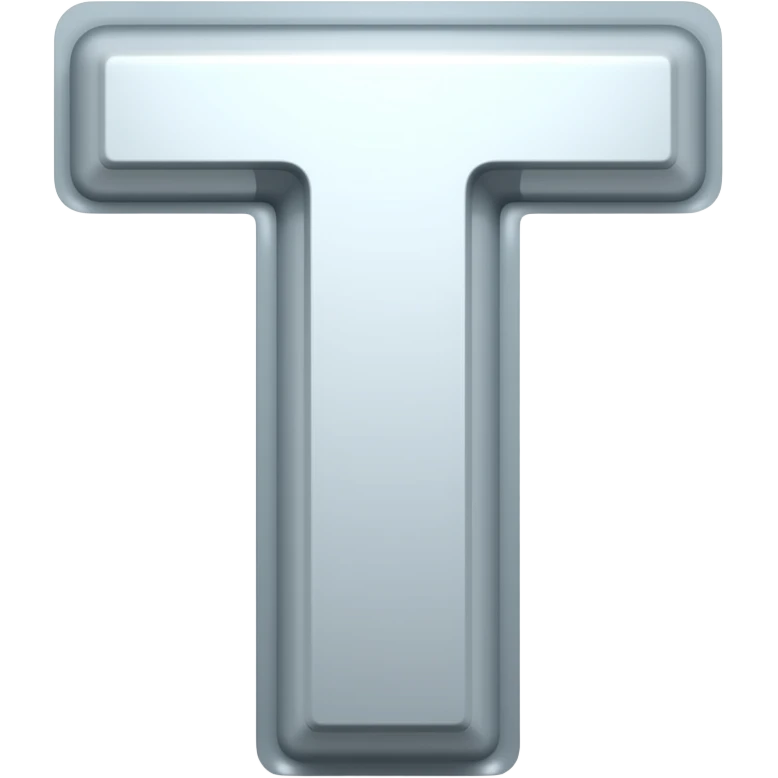 Letter T emoji