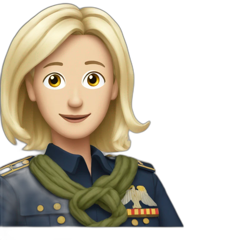 Marine lepen emoji