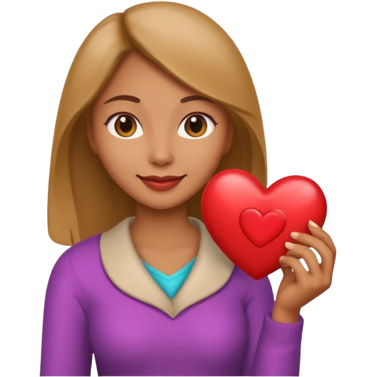 💘👩🏻‍🦯 emoji