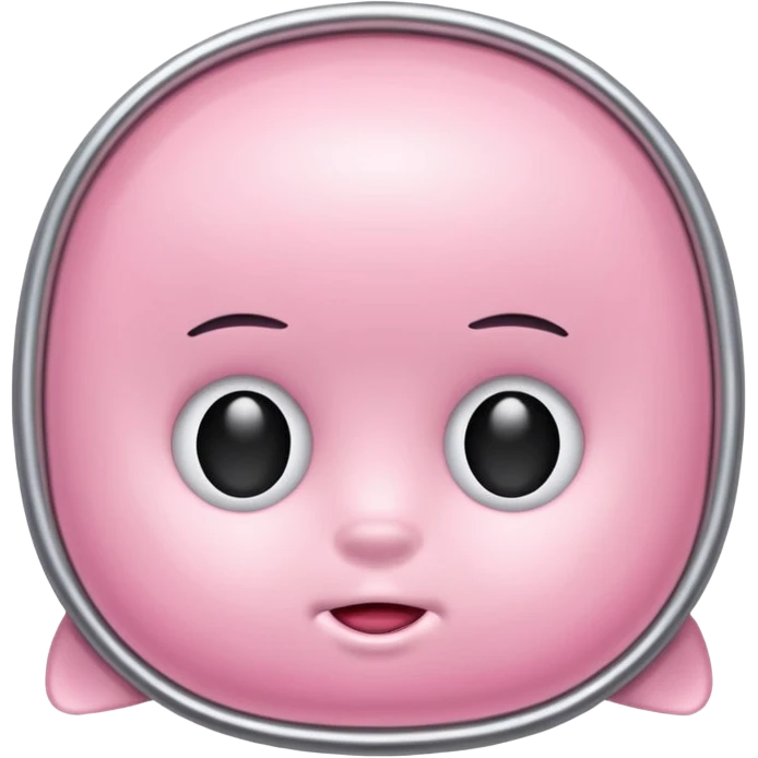 A stanley in baby pink emoji
