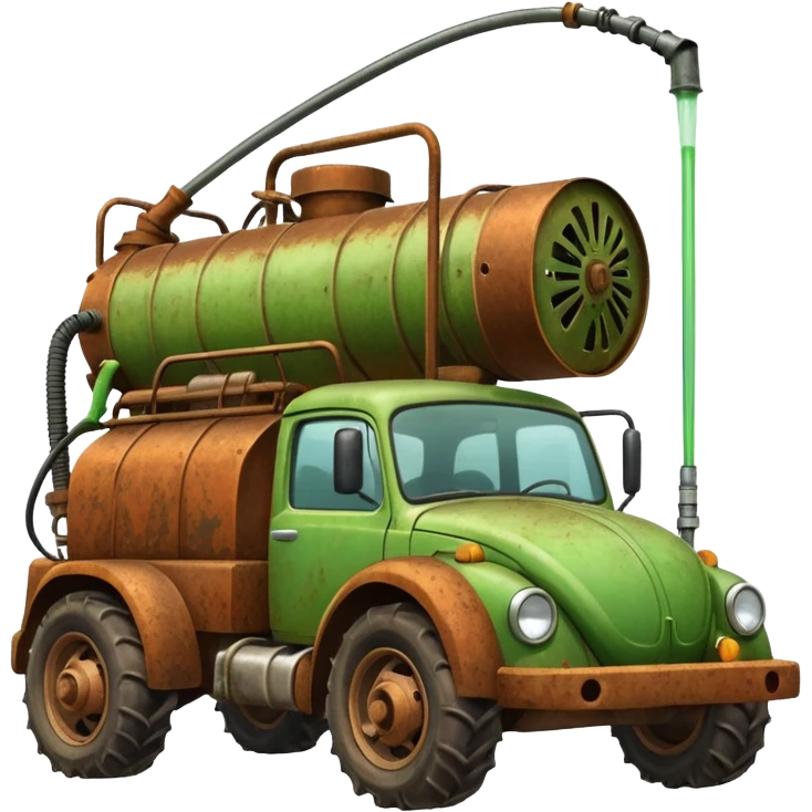 Bug sprayer car emoji