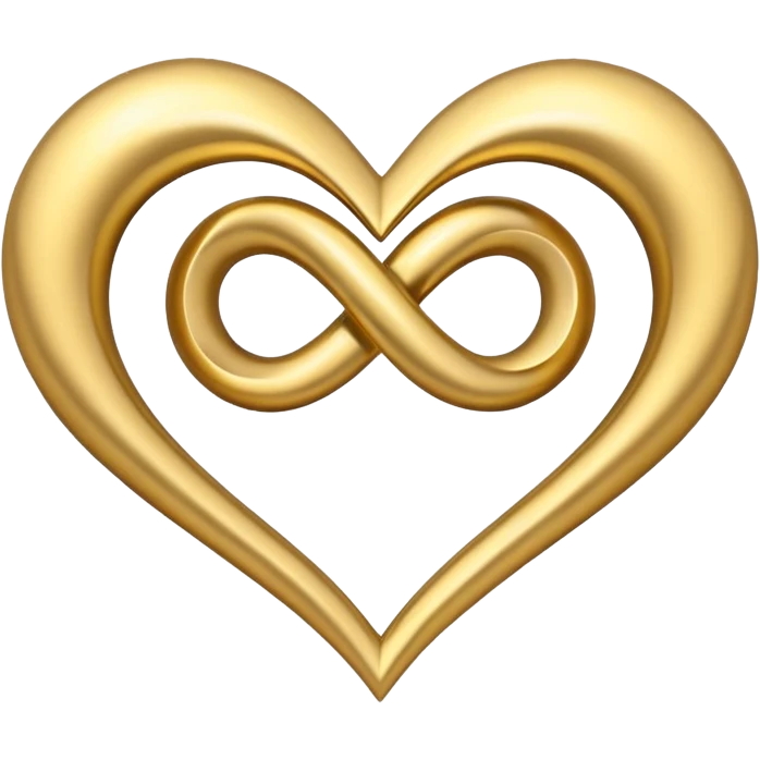 Infinity love  emoji