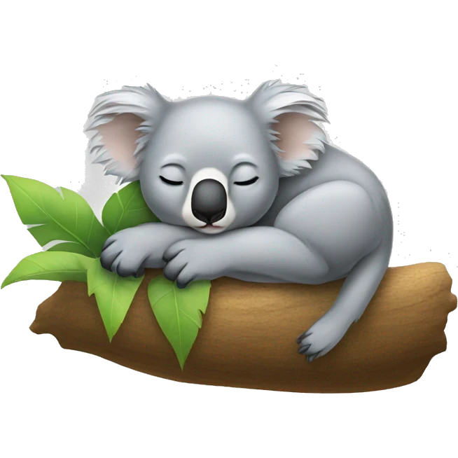 sleeping koala emoji