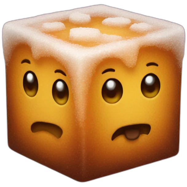 sugar in cube emoji emoji