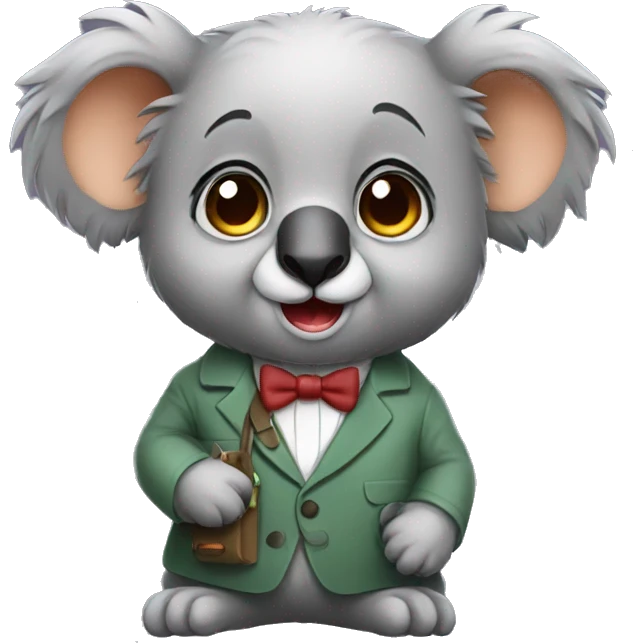 little professor koala emoji