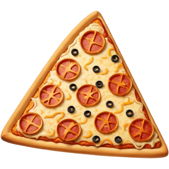 triangle pizza emoji