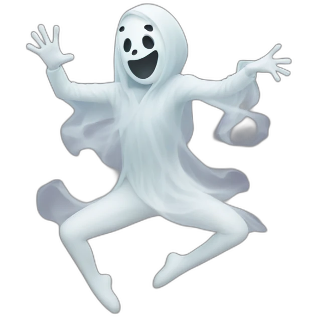 ghost dancing emoji