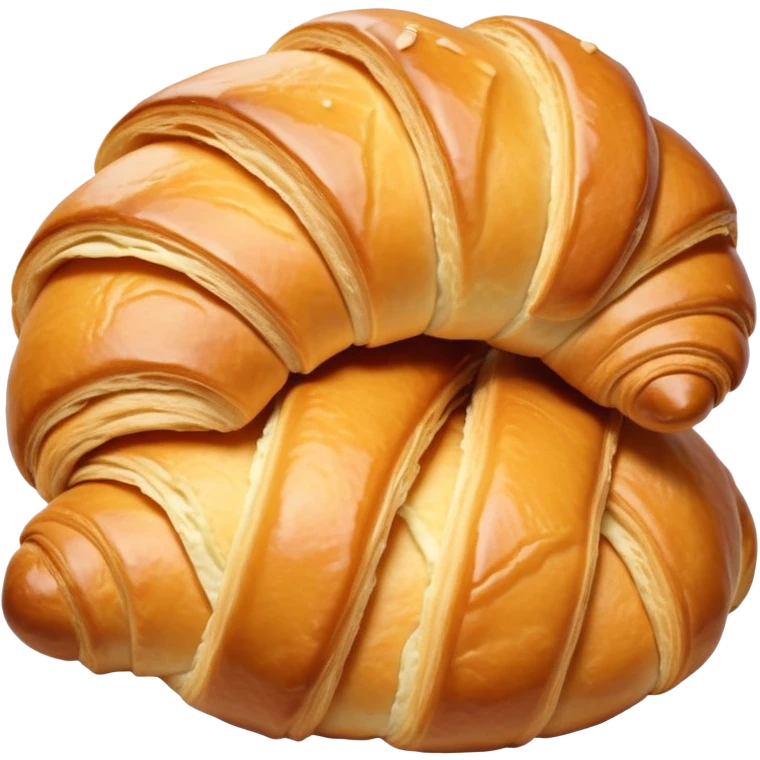 croissant eating croissant emoji