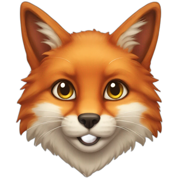 Fox cat emoji