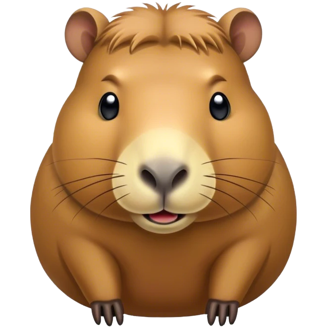 Capybara emoji
