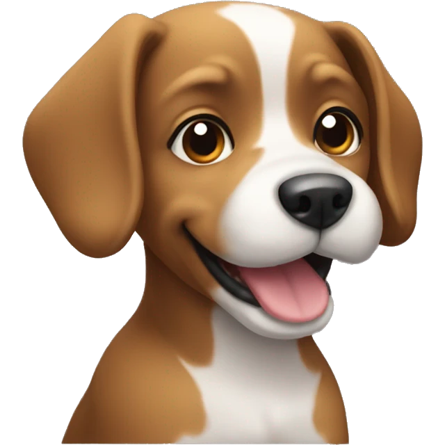 Cute dog emoji