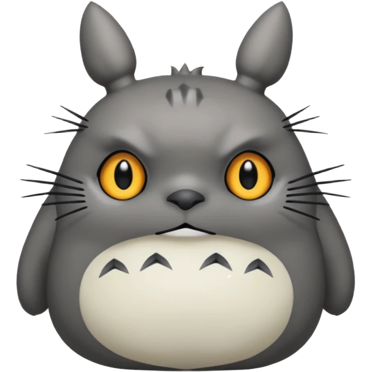Totoro tierno que se parezca al real  emoji