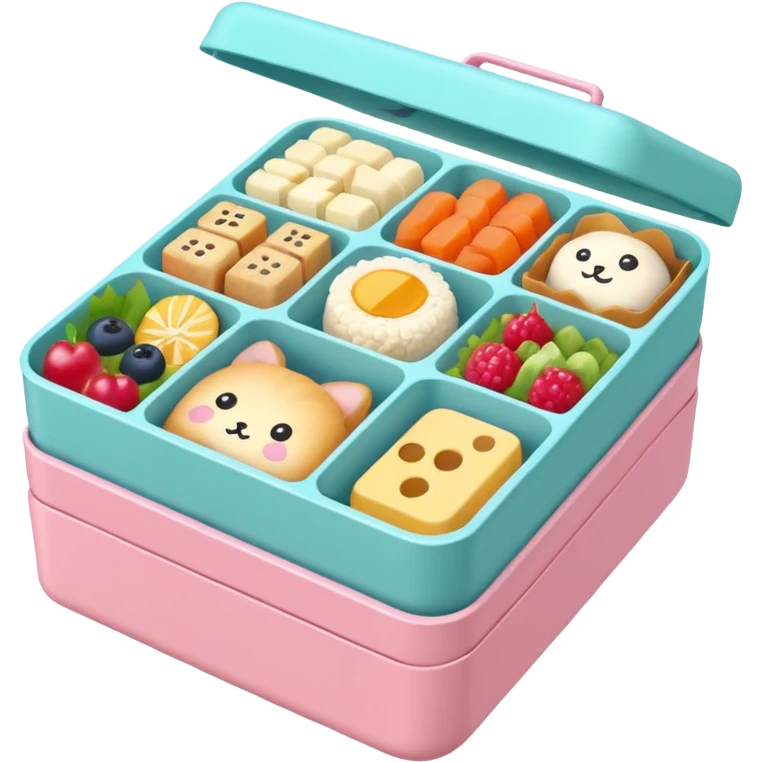 a pastel bento emoji