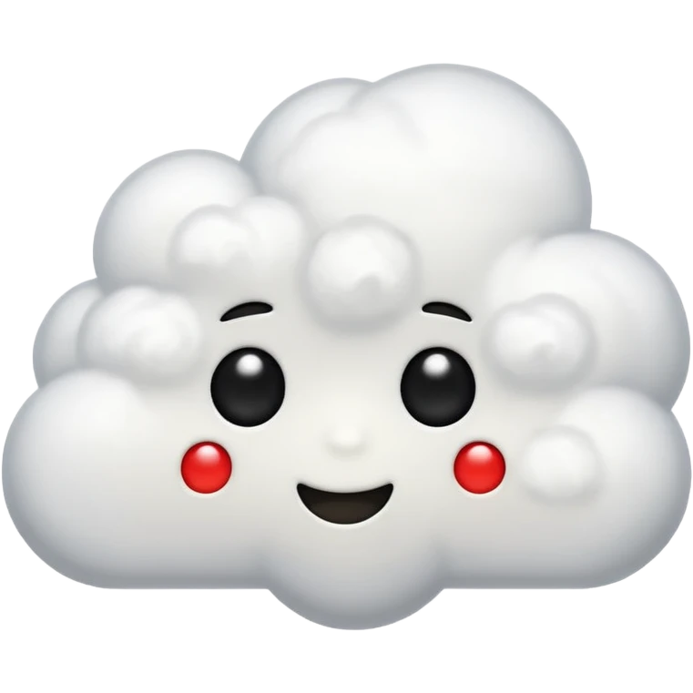 comic think cloud with three dots, no text emoji