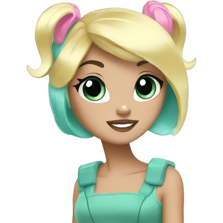Bubbles grlpowerpuff girls emoji