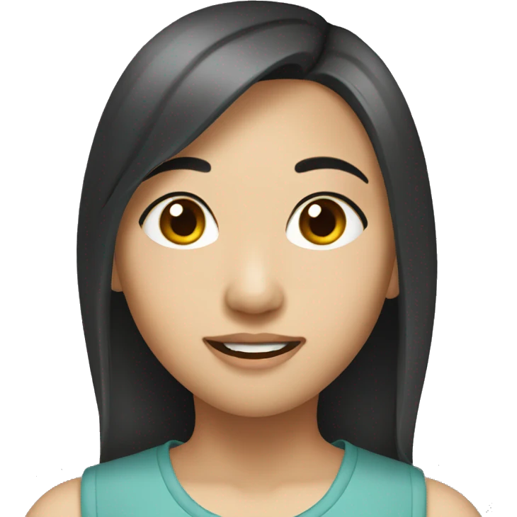 Girl asian  emoji