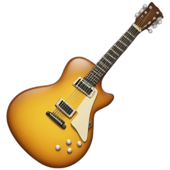 Guitar emoji