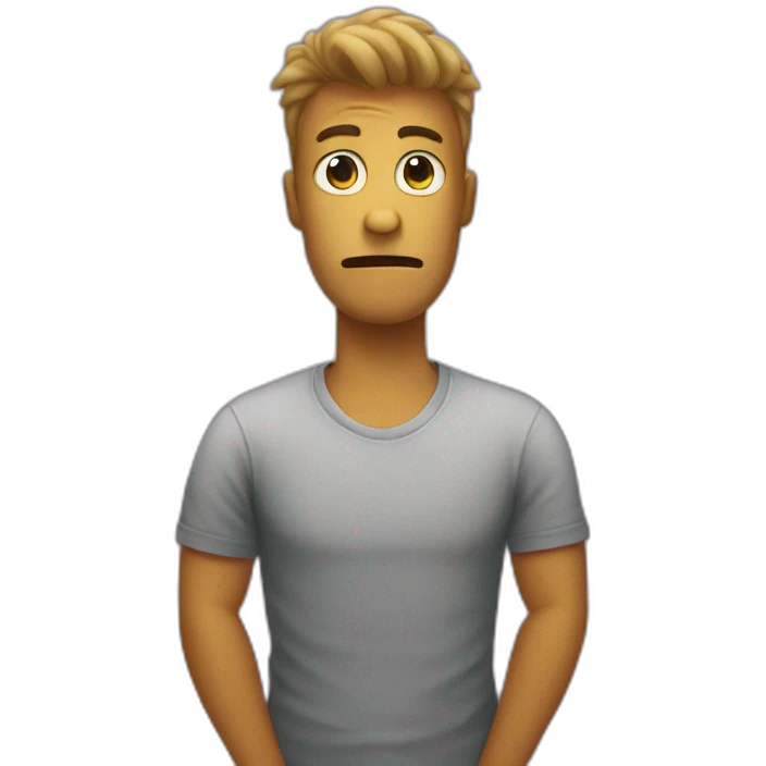 Don't hug me I'm scared emoji