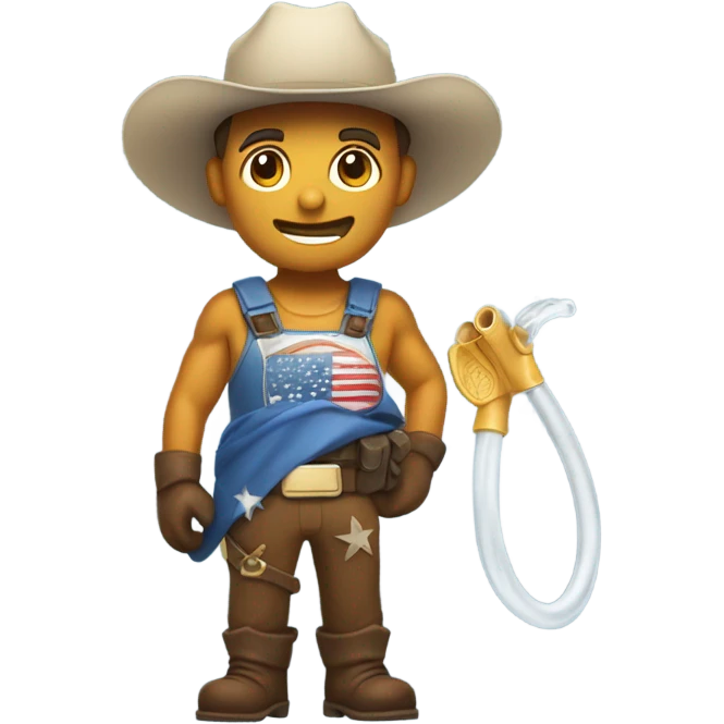 Hose bib hero Texas emoji