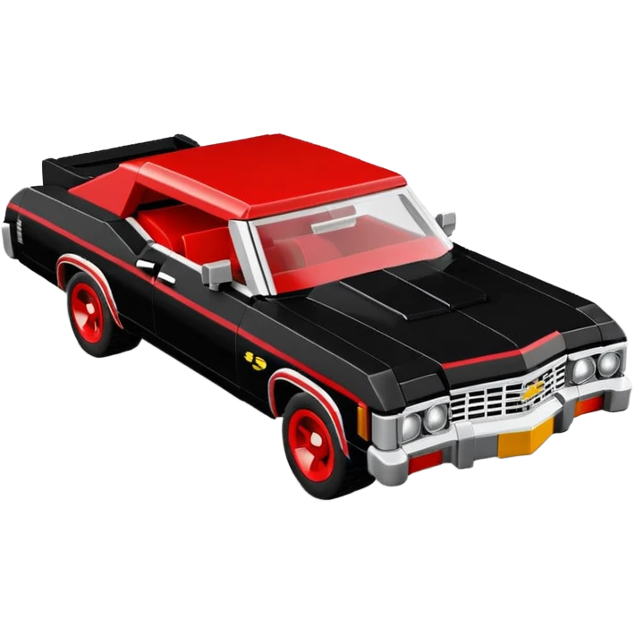 Batman’s race-bred 1969 Chevy Impala Lego  emoji