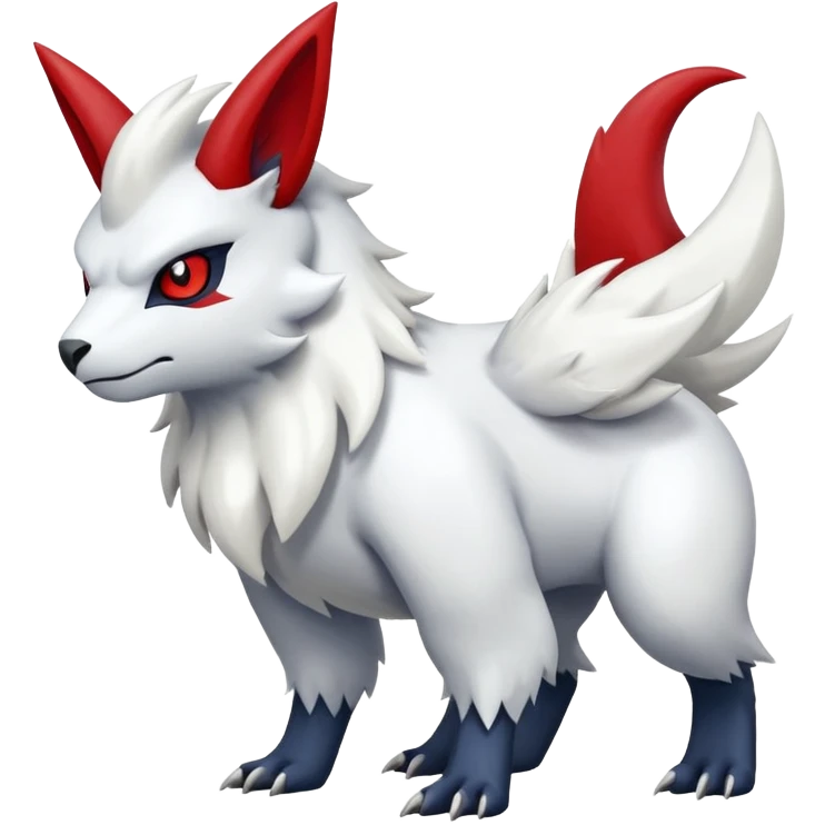 Absol-Zangoose-Fakémon-hybrid-creature (full body)  emoji