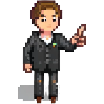 man pointing to the right emoji