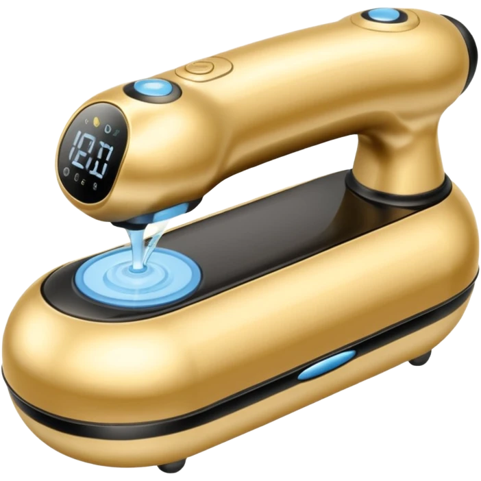 Gold icon of Max massager emoji
