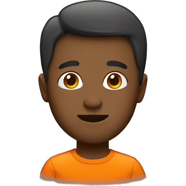 orange shirt emoji
