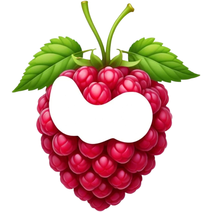 Raspberry emoji