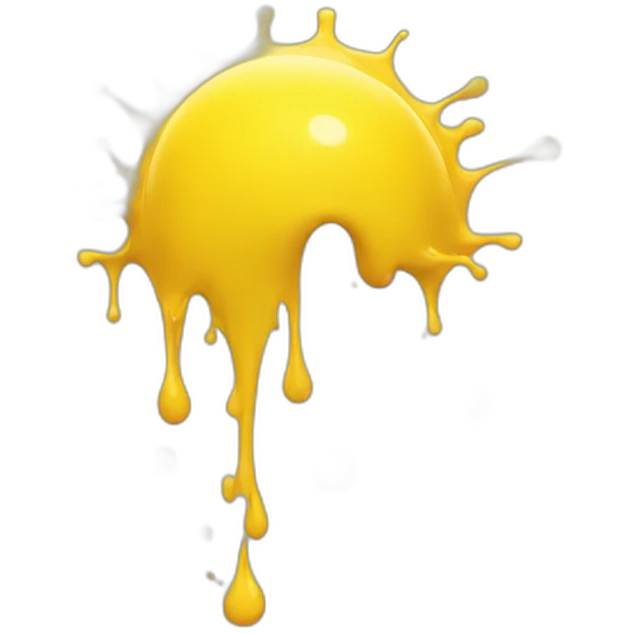 yellow splash emoji