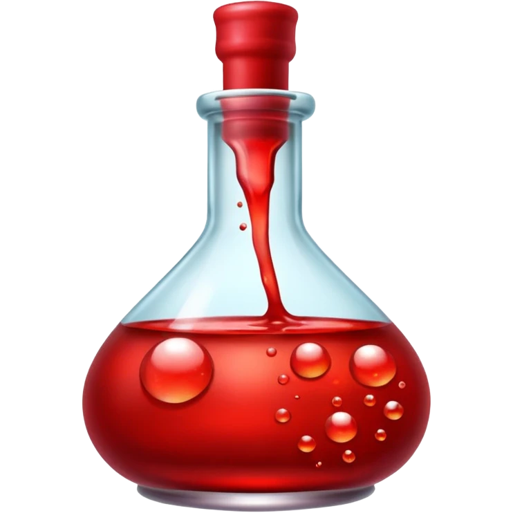Red health potion emoji