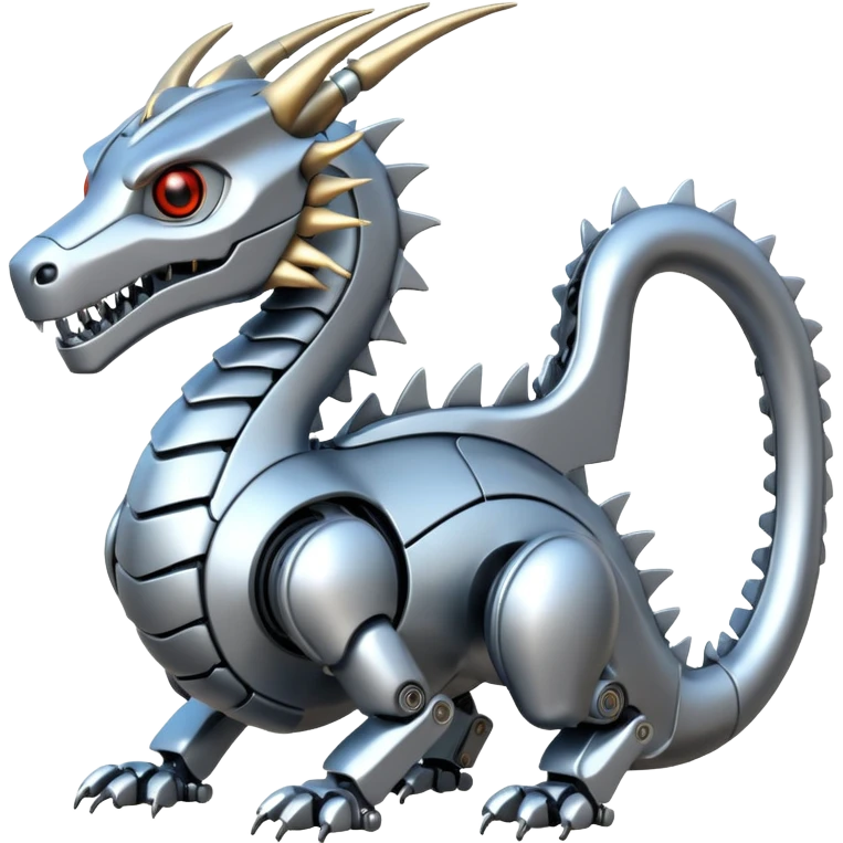 robot dragon emoji