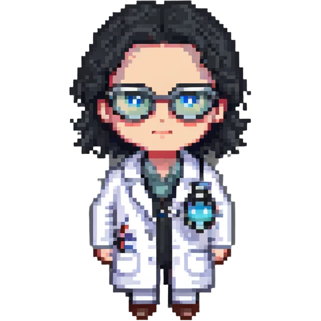 black scientist emoji