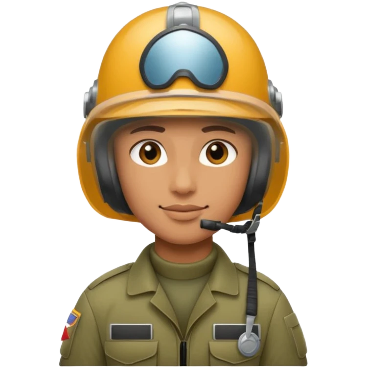 army soldier  PLANE helmet  emoji