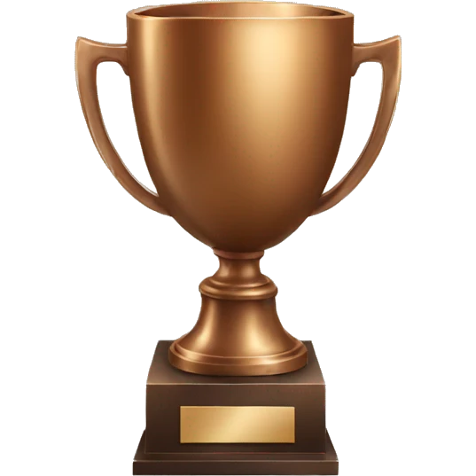 bronze trophy emoji