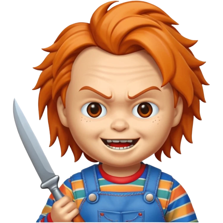 Un emojin de chuky emoji