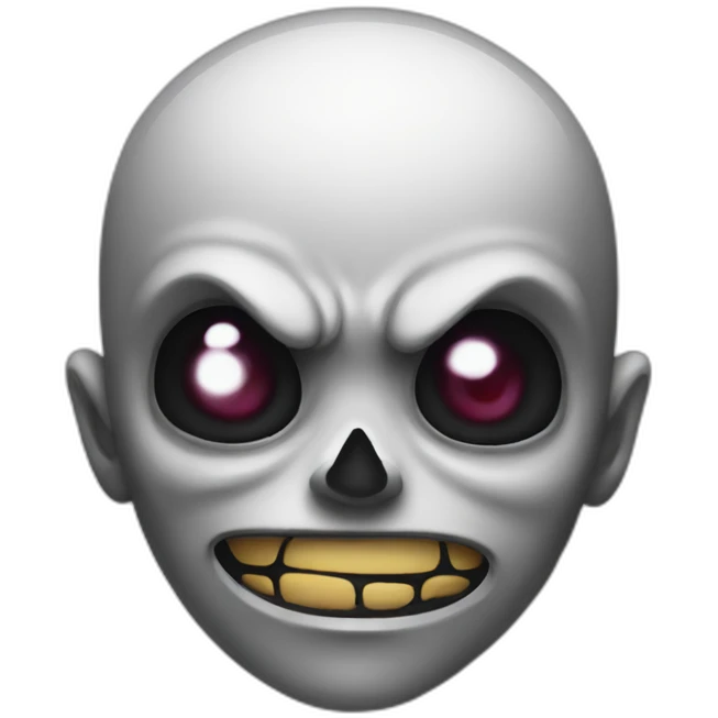 scary ink face emoji