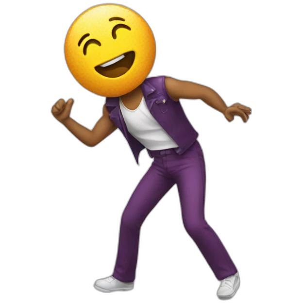 Crapeau disco emoji