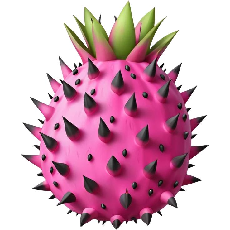 emoji de la fruta pitaya emoji