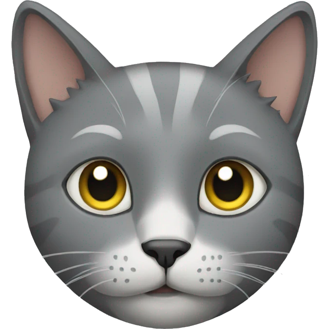 Grey Cat emoji