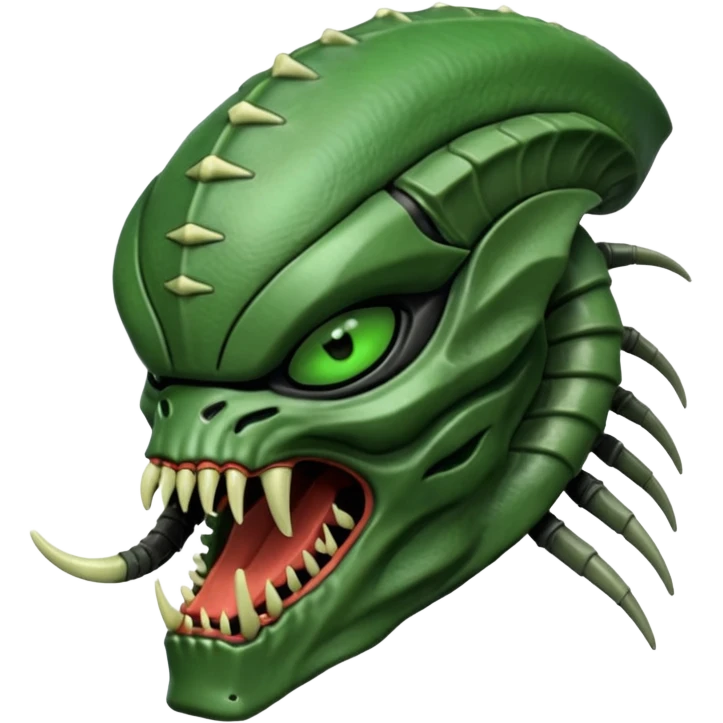 alien like in the movie predator   emoji