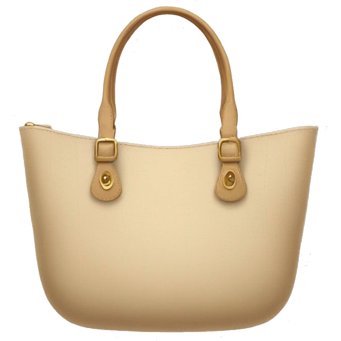 beige purse emoji