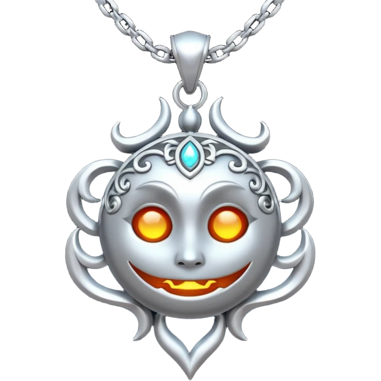 cursed necklace emoji