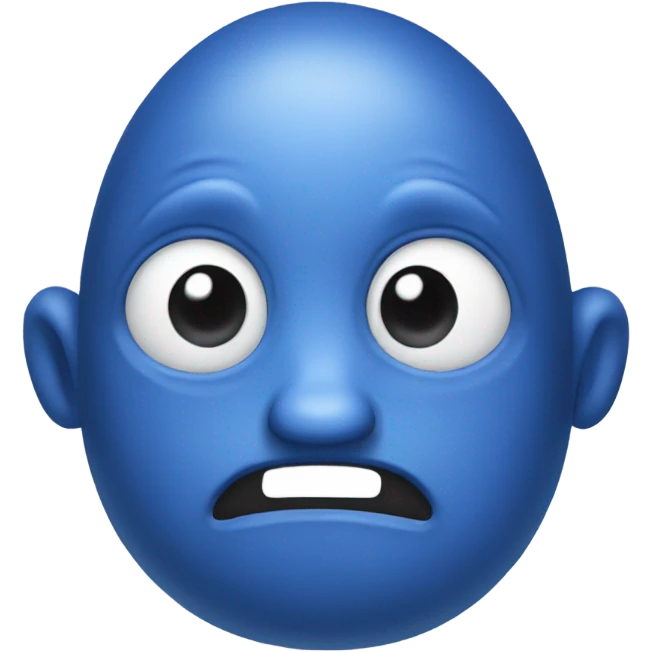 blue meat emoji