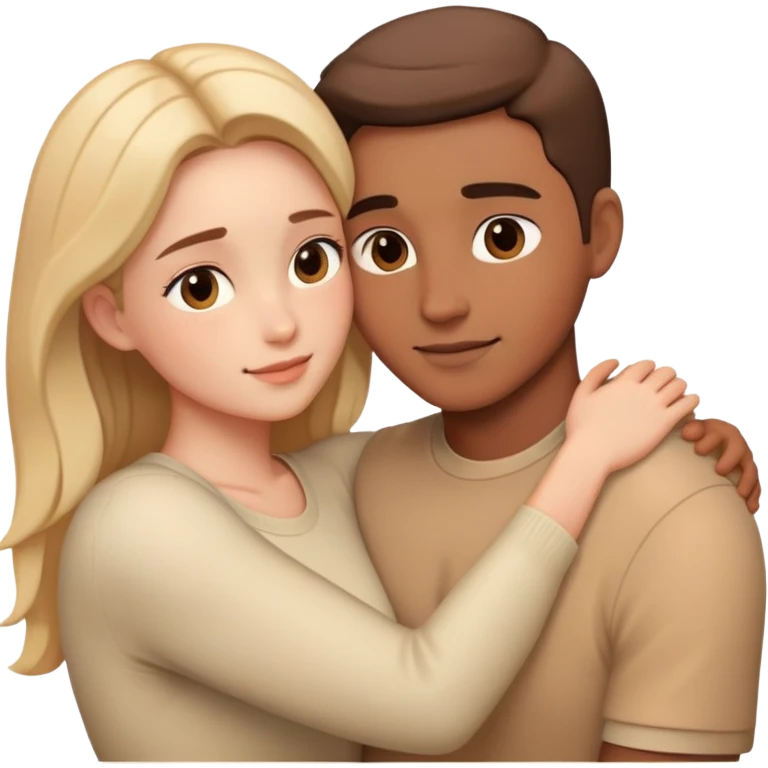 intimate moment between lovers emoji